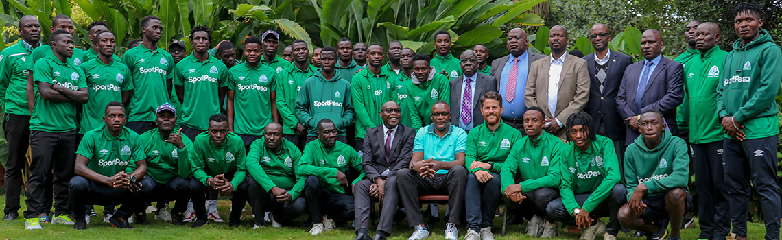 Gor Mahia Football team. 